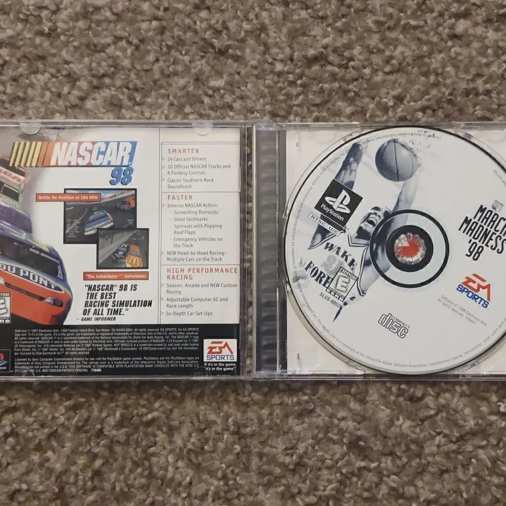 PlayStation March Madness 98, PRE-OWNED
